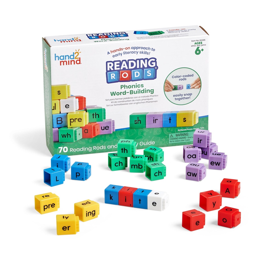 Reading Rods Phonics Word-Building Set