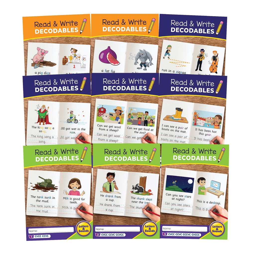 Read & Write Decodables Set A