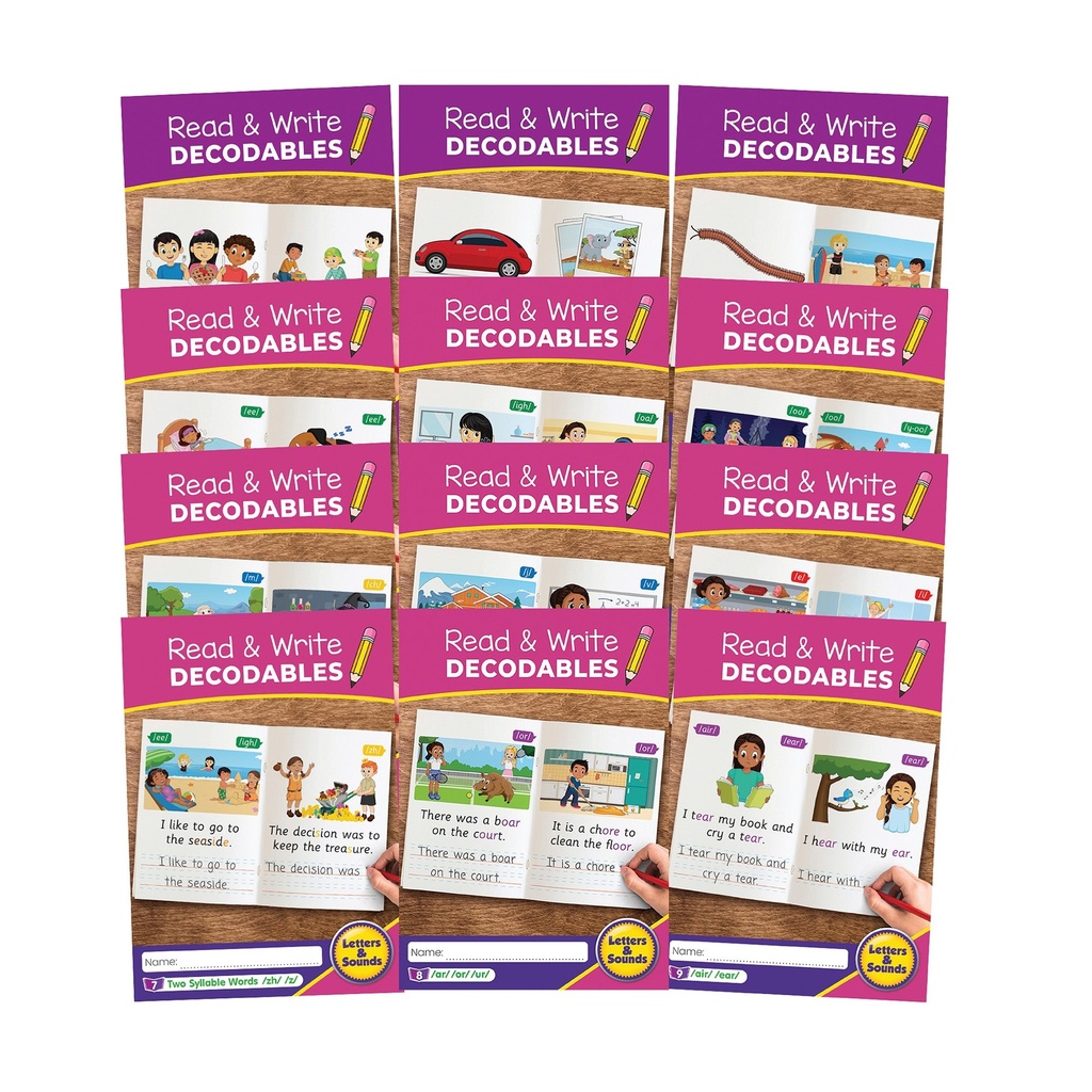 Read & Write Decodables Set B