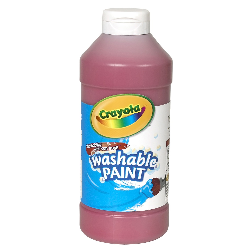 16oz Red Crayola Washable Paint         Ea