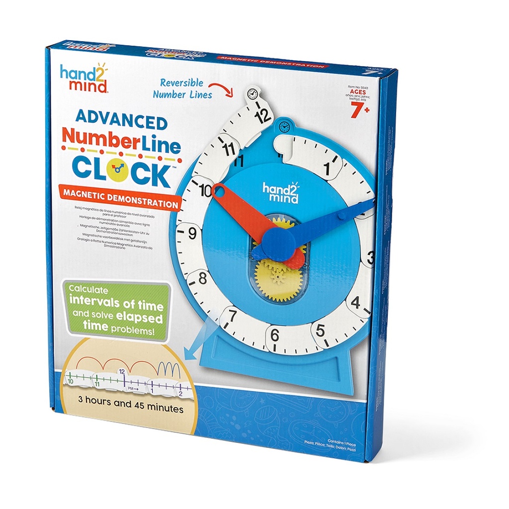 Magnetic Demonstration Advanced Numberline Clock