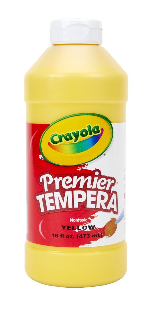 16oz Yellow Crayola Premier Tempera