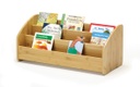 Bamboo Book Display Rack