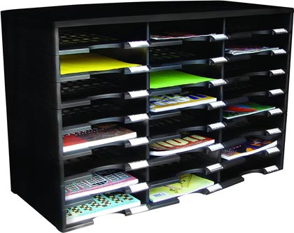 24 Compartment Literature Organizer10685442614359