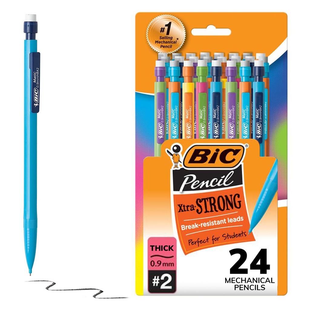 24ct BIC Xtra Strong Pencils