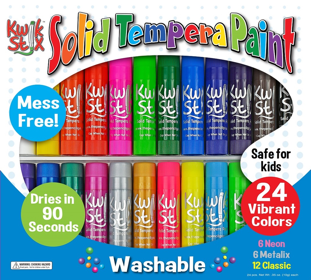 24ct Kwik Stix Tempera Paint Set