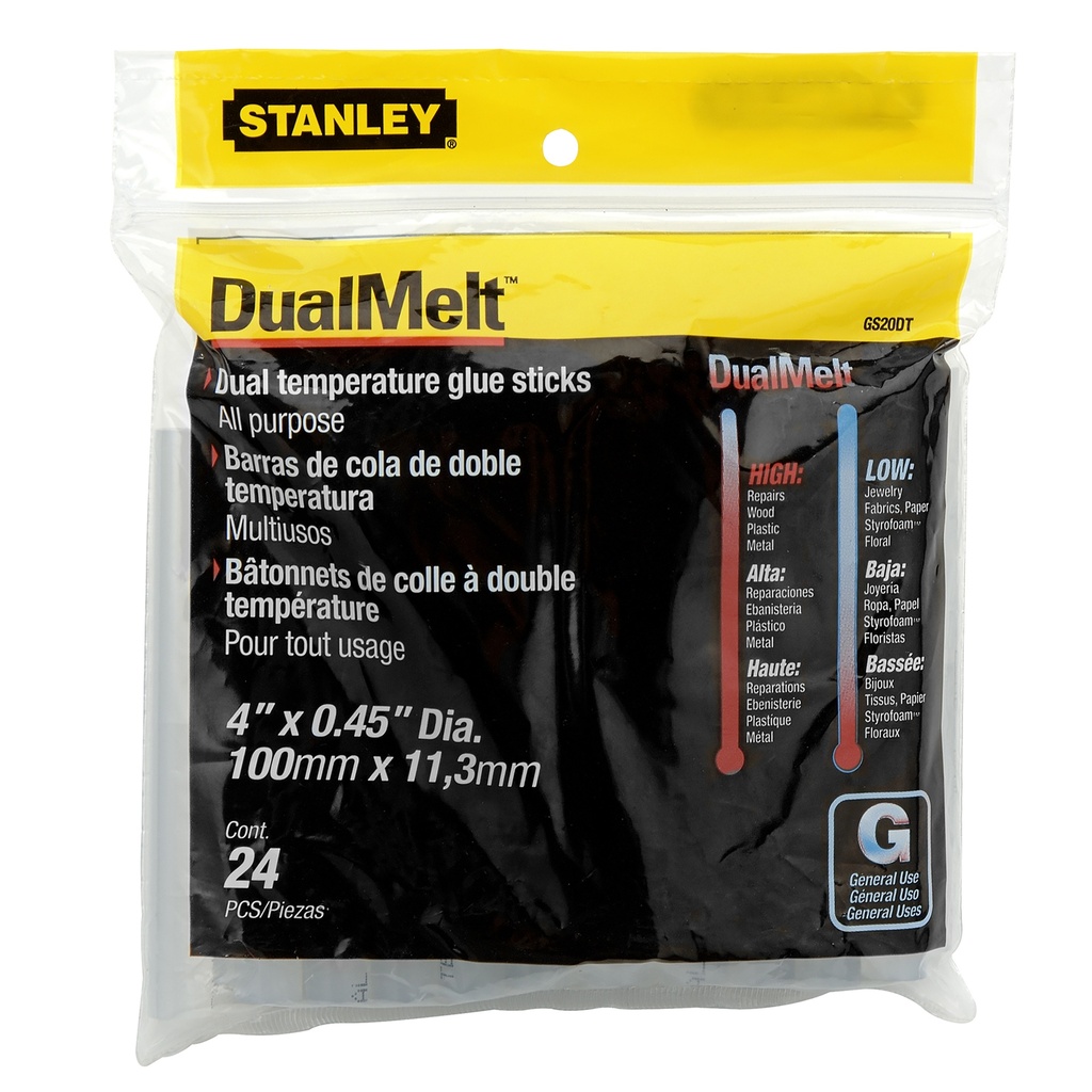 24ct Stanley Dual Melt Glue Sticks