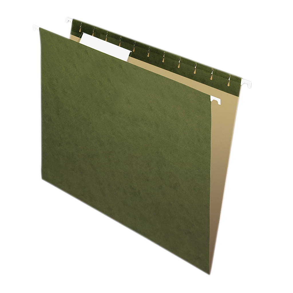 25ct 1/3 Cut Letter Size Hanging File Folders