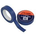 Floor Marking Tape, 1" x 36 yd, Blue