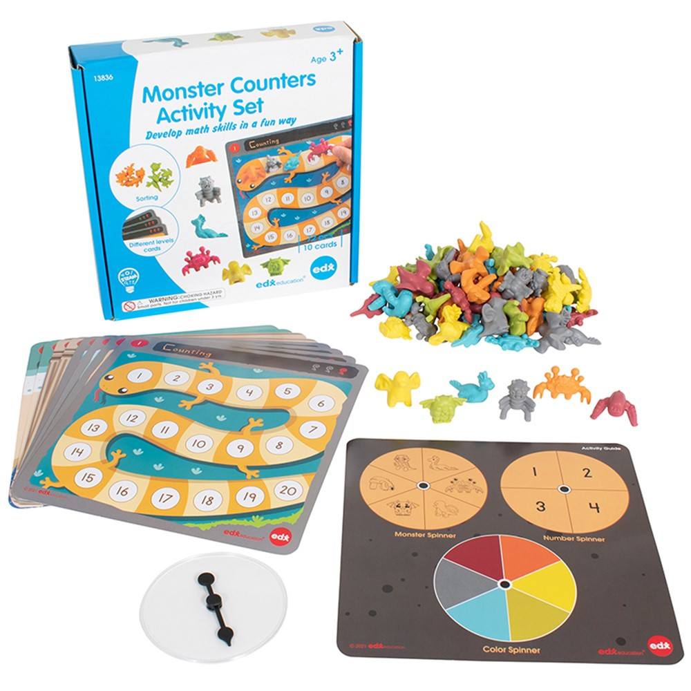 Monster Counters Activity Set