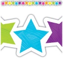 35' Brights 4Ever Stars Die-Cut Border Trim