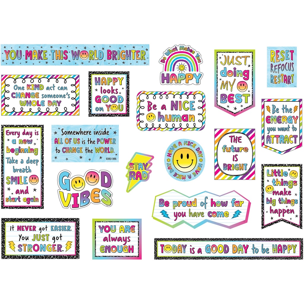 Brights 4Ever Mini Bulletin Board Set