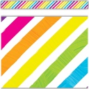 35' Brights 4Ever Stripes Straight Border Trim