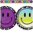 35' Brights 4Ever Smiley Faces Die-Cut Border Trim