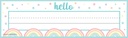 36ct Pastel Pop Flat Name Plates