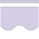 35' Lavender Scalloped Border Trim