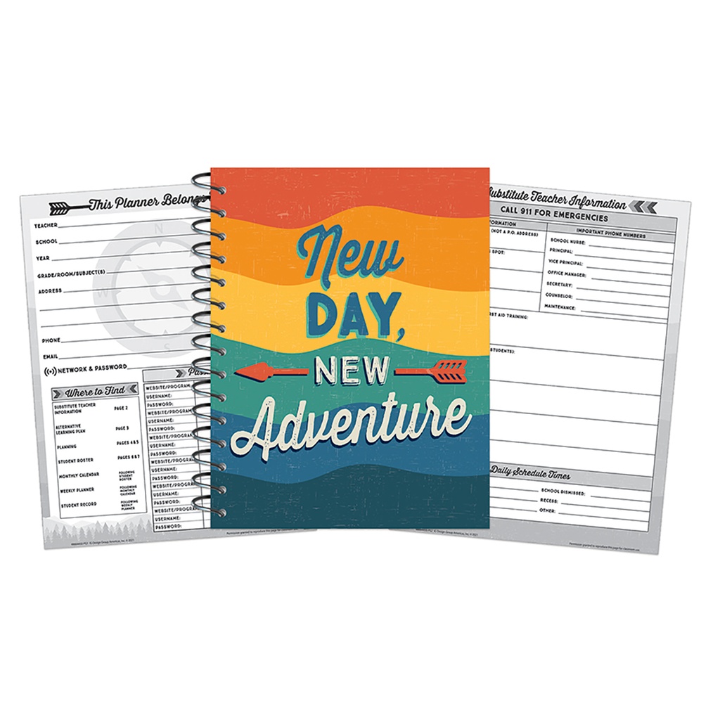 Adventurer Lesson Plan Spiral Bound Book