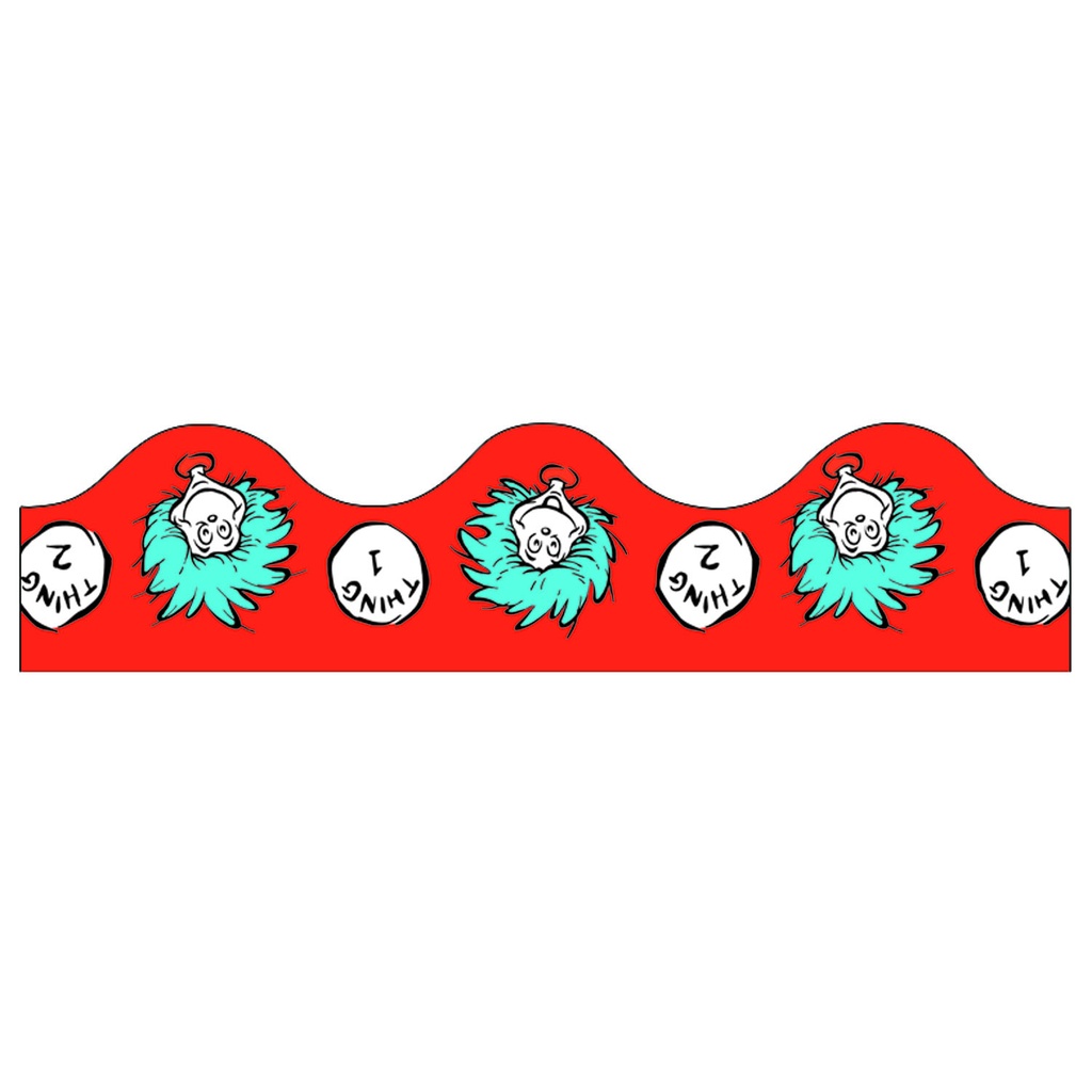 Dr. Seuss™ Thing 1 & 2 Deco Trim®