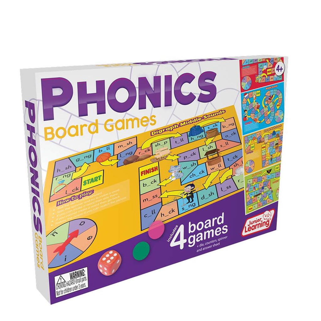 Phonics Board Games