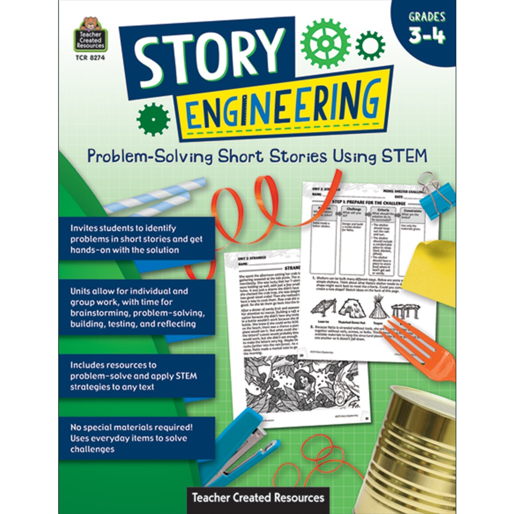 Story Engineering: Problem-Solving Short Stories Using STEM Grade 3-4