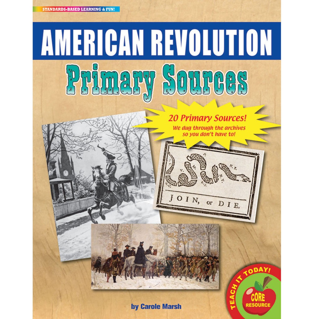 Primary Sources: American Revolution