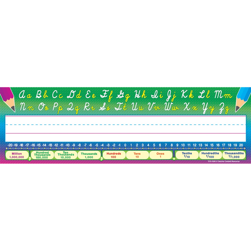 36ct Cursive Writing Name Plates