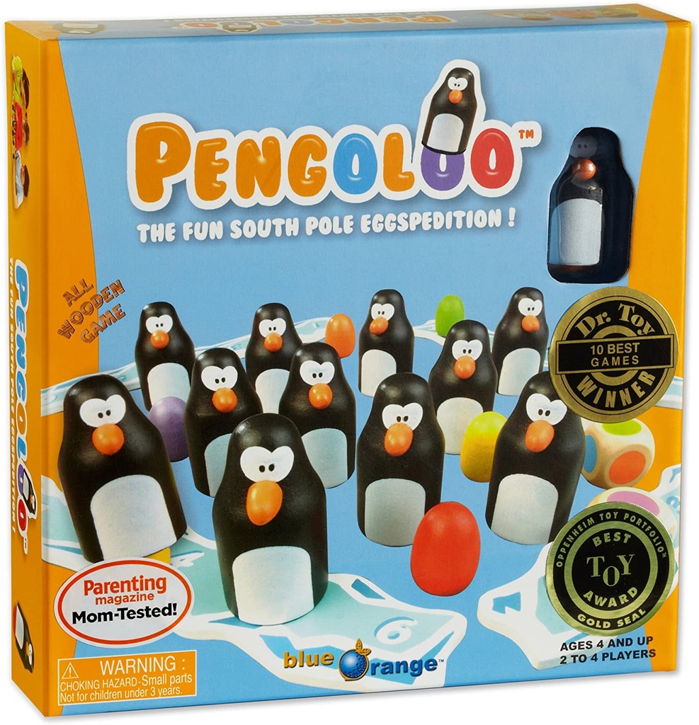 Pengoloo™ The Fun South Pole Eggspedition! Wooden Skill Building Memory Color Recognition Game