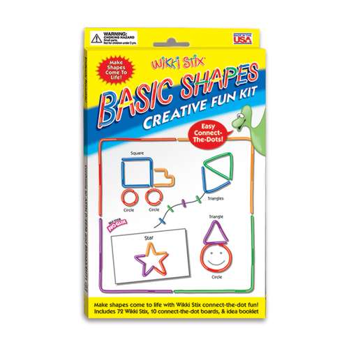 Wikki Stix® Basic Shapes Cards