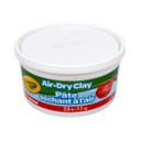 Air Dry Clay, 2.5lb Tub, Red