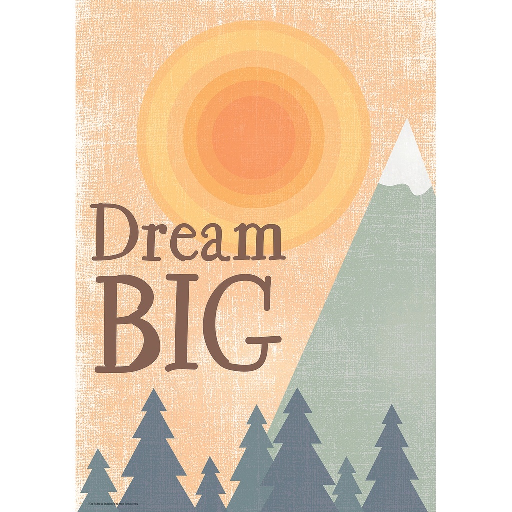 Dream Big Positive Poster