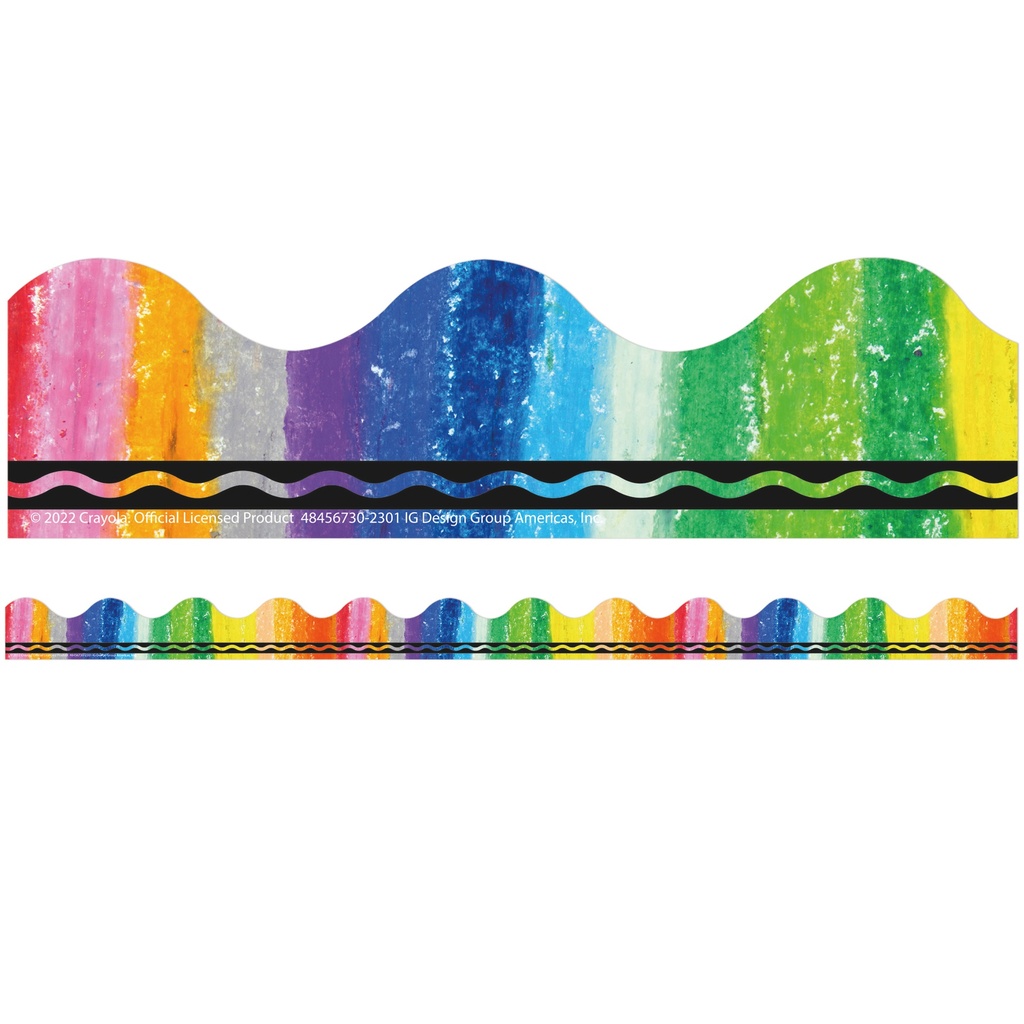 Crayola® Rainbow Deco Trim®, 37 Feet