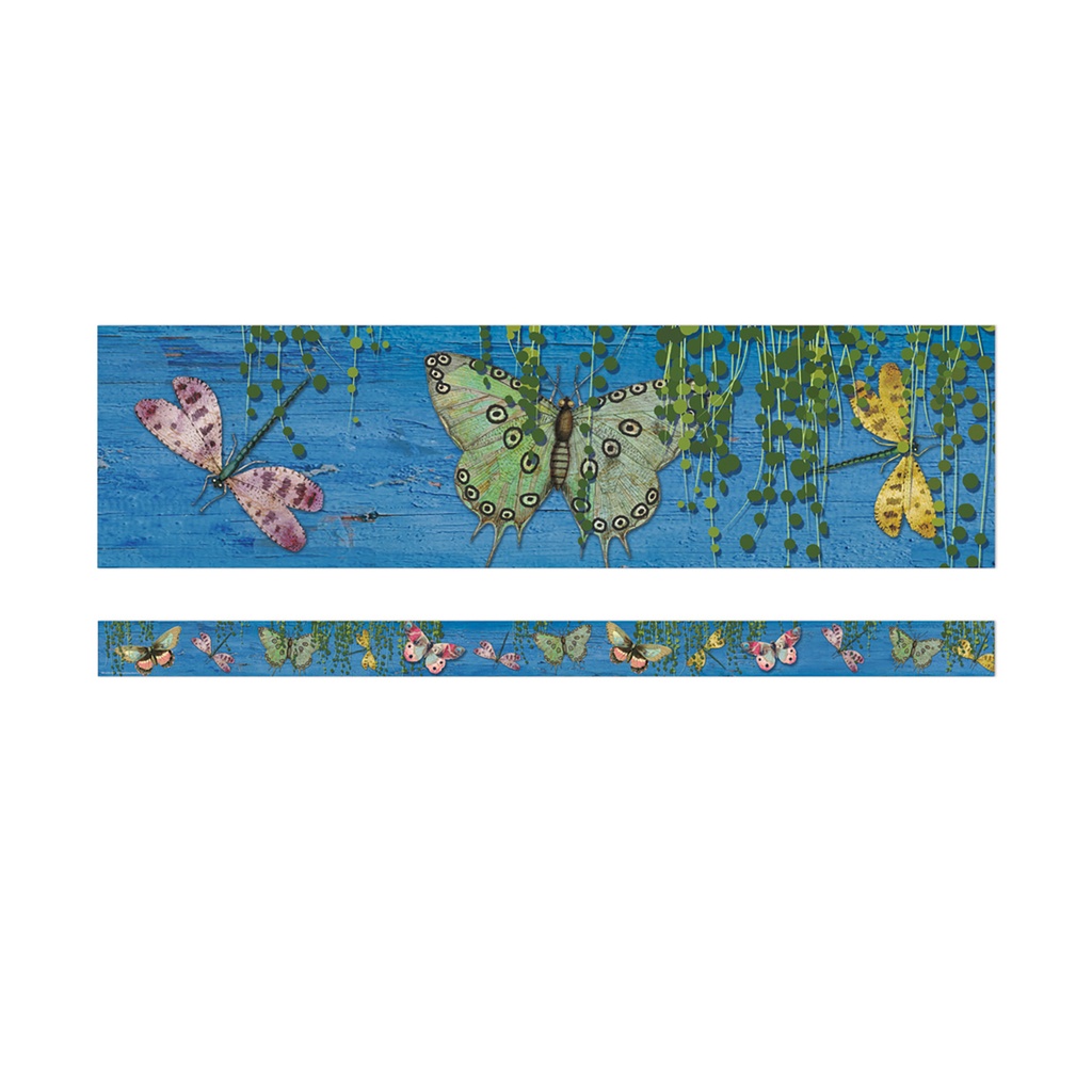 Curiosity Garden Butterfly Deco Trim®, 37 Feet