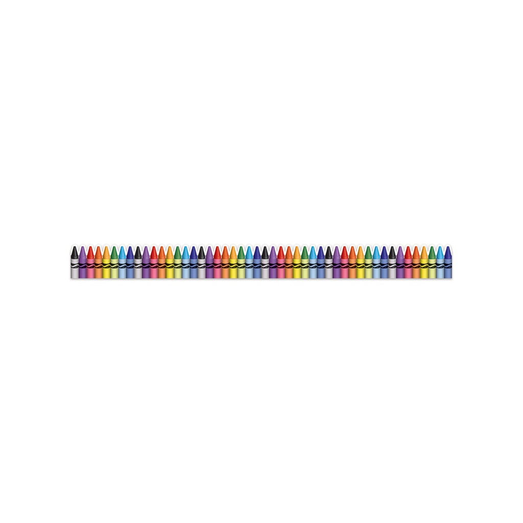 Crayola® Crayons Extra Wide Deco Trim®, 37 Feet