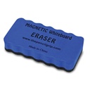 Magnetic Whiteboard Eraser, 4" x 2", Blue, Pack of 24