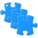 Puzzle Piece Teether, Pack of 3