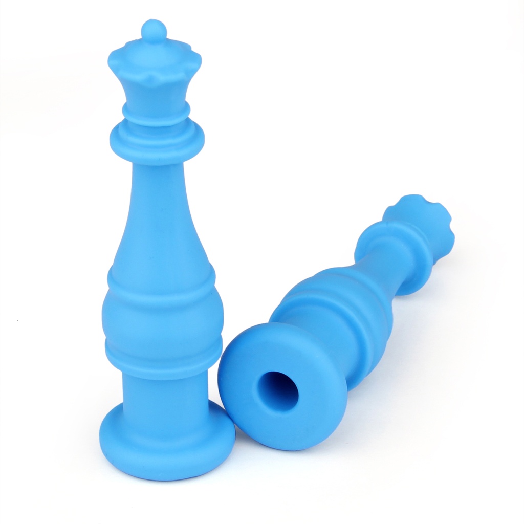 Chess King Silicone Chewable Pencil Topper