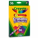 36ct Crayola Erasable Colored Pencils