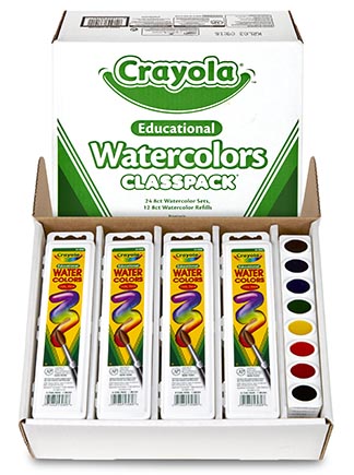 36ct Crayola Watercolor Classpack