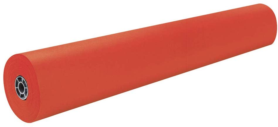 36in x 1000ft Orange ArtKraft Paper     Roll