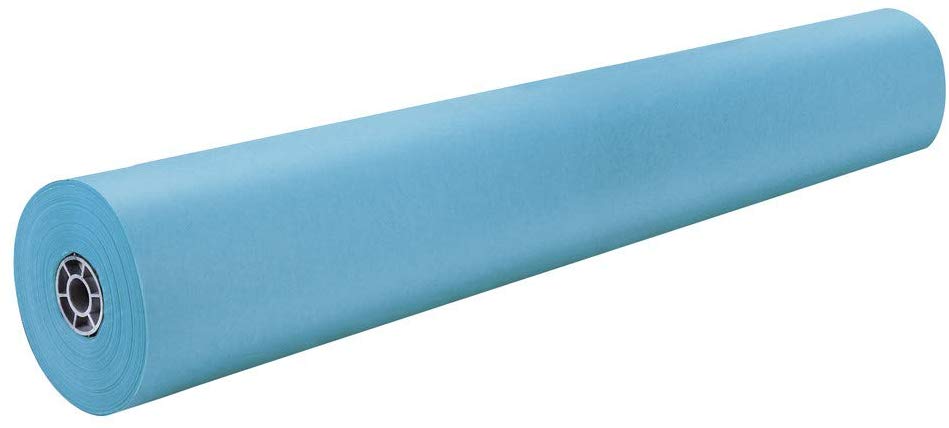 36in x 1000ft Sky Blue ArtKraft Paper Roll