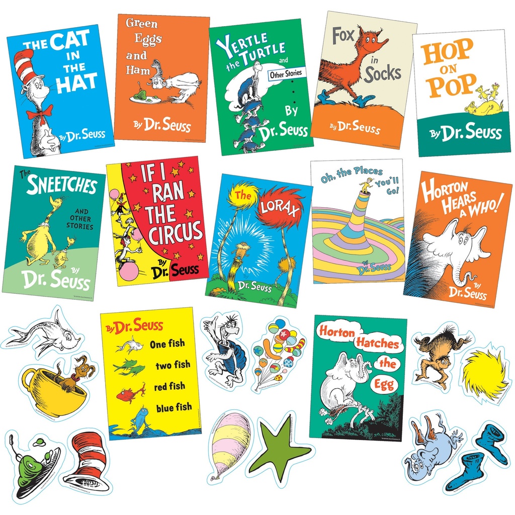 Dr. Seuss™ Books Mini Bulletin Board Set