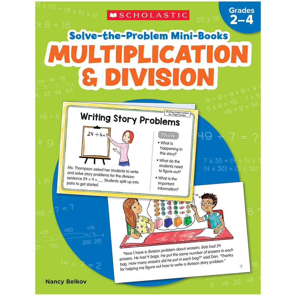 Solve-the-Problem Mini Books: Multiplication & Division