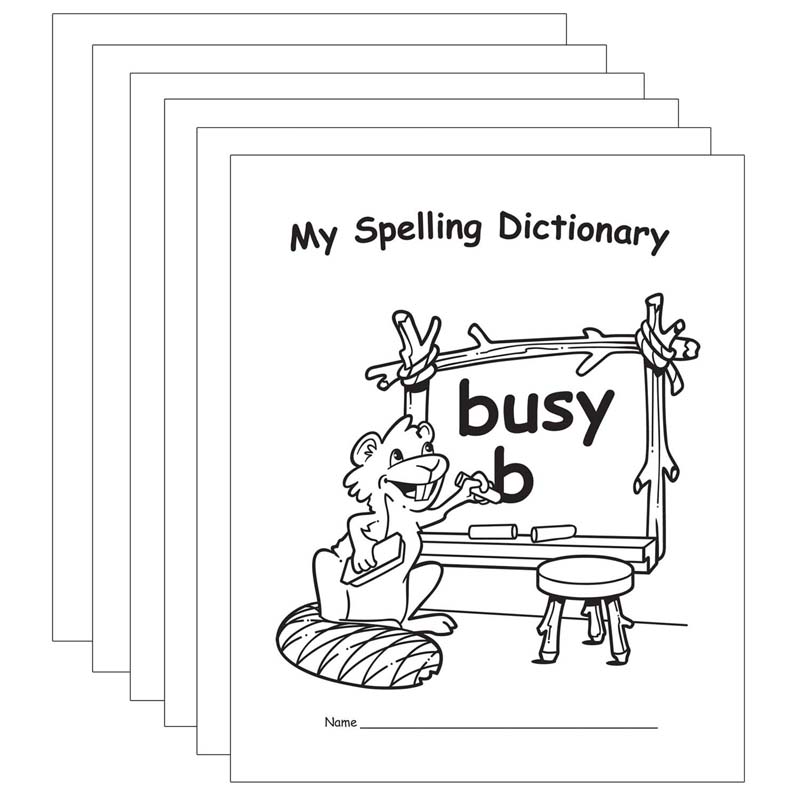 My Own Books™ My Spelling Dictionary, Pack of 6