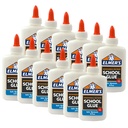 Washable School Glue, 4 oz. Bottle, Pack of 12