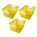 Tattle® Book Basket, Yellow, Pack of 3