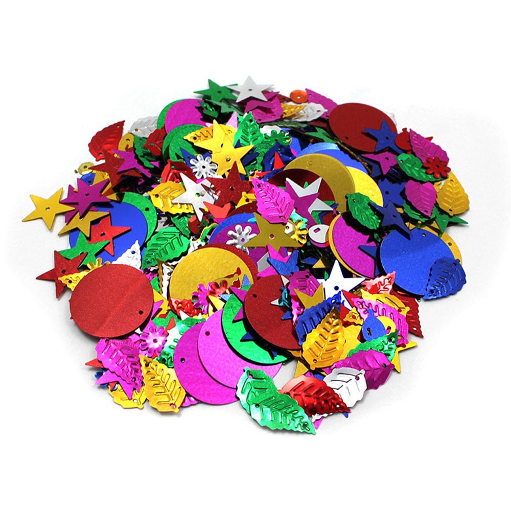 Sequins and Spangles 4oz Resealable Bag