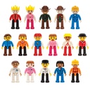 Character Figures 16-Piece Set