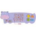 Hippo Activity Wall Panel - 18m+ - Toddler Activity Center