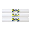 Art & Easel Roll, White, 18" x 50', 3 Rolls