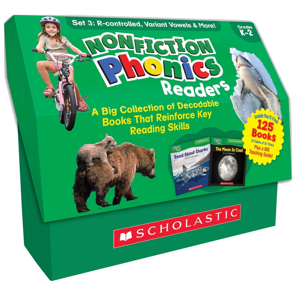 Nonfiction Phonics Readers: SET 3 (Multi-Copy Set)